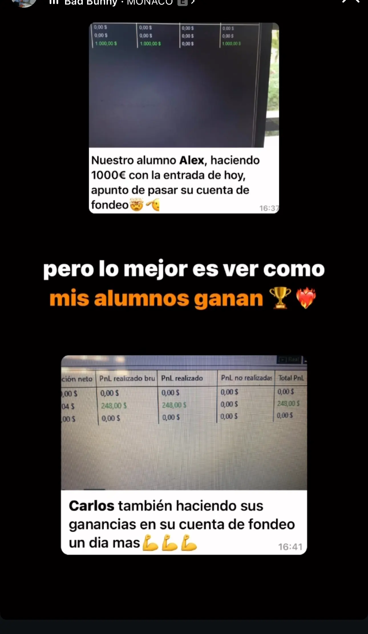 Resultado de un cliente de mundoInversiones