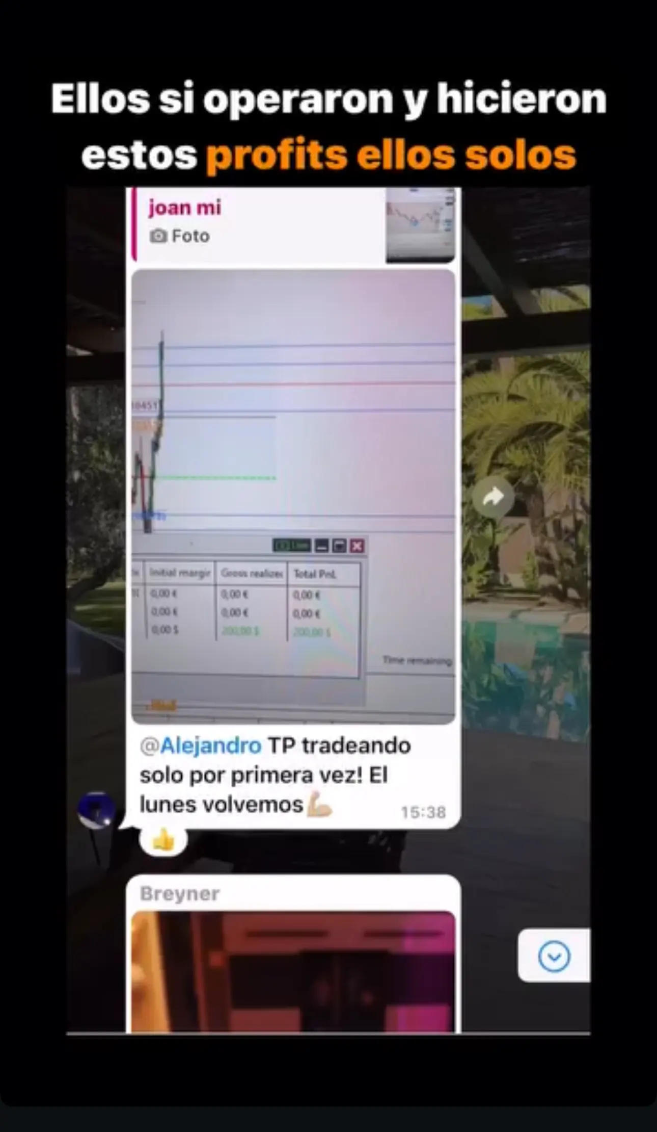 Resultado de un cliente de mundoInversiones