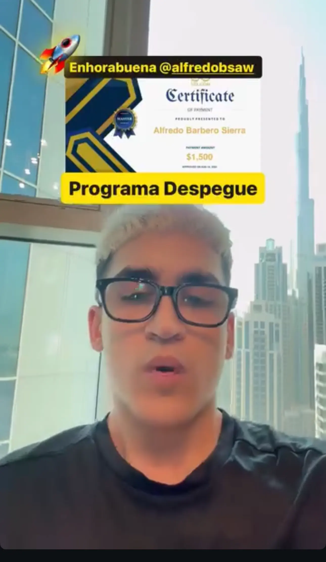 Resultado de un cliente de mundoInversiones