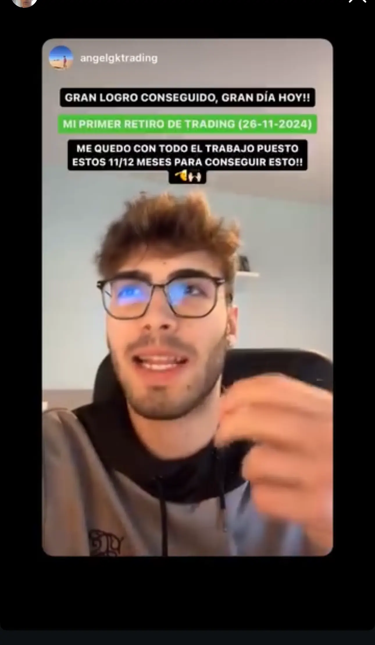 Resultado de un cliente de mundoInversiones