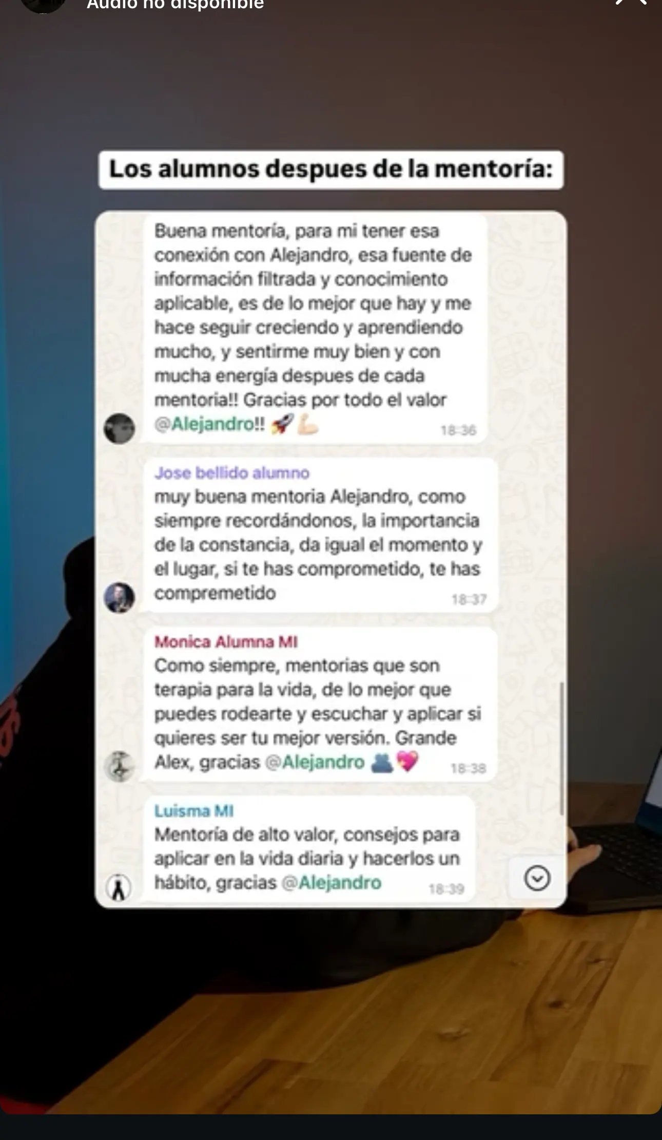 Resultado de un cliente de mundoInversiones
